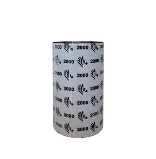 Label, Polyester, 1x0.5in (25.4x12.7mm) 3 Across, TT, Z-Ultimate 2000T White, Value Coated, Permanent Adhesive, 3in (76.2mm) core, 10002/roll, 1/box, Plain