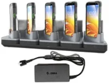 KIT: Charge-Only ShareCradle to charge up to five TC701 devices and five spare batteries. Includes power supply (PWR-BGA12V150W1WW). Sold Separately: Country-specific AC line cord.