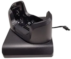 Ethernet / USB Communication replacement cradle cup for a TC501 device WITH a protective boot. Includes a user-swappable cup, screw to attach to cups, and a pre-installed shim (SHIM-CRD-TC5AB). Sold Separately: Protective Boot (SG-TC5AEXO-01).