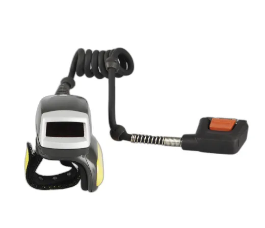 Corded Ring Scanner To WT6000 Wearable Terminal, Long Cable To Hip, Worldwide