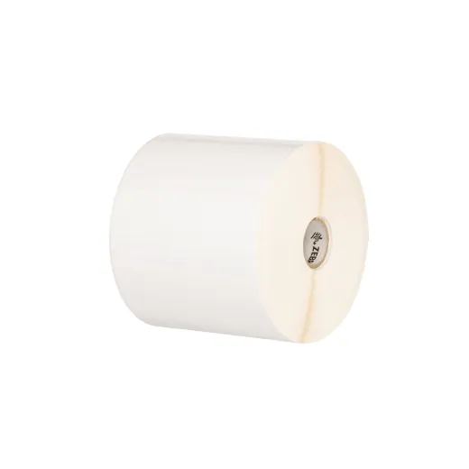 Label, Polyester, 2.5x0.5in (63.5x12.7mm); TT, Z-Ultimate 3000T White, High Performance Coated, Permanent Adhesive, 3in (76.2mm) core, 10020/roll, 4/box, Plain