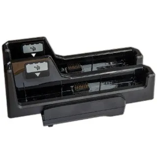 ET6x Two Slot Battery Charger. Requires: Power Supply PWR-BGA12V50W0WW, DC Line Cord CBL-DC-388A1-01 and country specific 3 wire AC Line Cord.