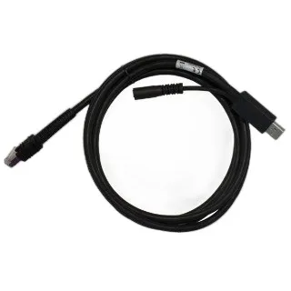 Cable - Shielded USB: Series A Connector, 7ft. (2.1m), Straight, Supports 12V Power Supply