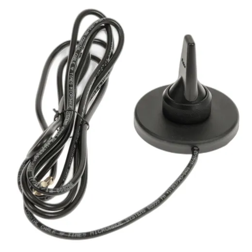 Antenna, dual band, 802.11 a/b/g/n, 2 dBi, RPSMA connector, magnetic mount, 2.9m