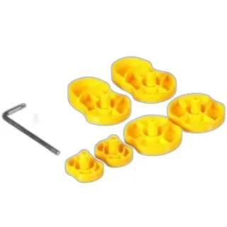 Kit, Media Core Adaptors for 1.5, 2 & 3 Diameter Media Cores, (set of 2 each), ZD420C, ZD420T, ZD620T, ZD621T, ZD421C, ZD621R, ZD421C, ZD621T, ZD621T-R