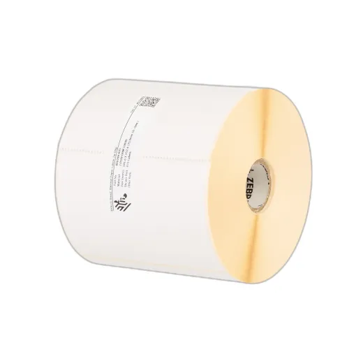 Label, Paper, 3x3in (76.2x76.2mm); DT, Z-Perform 1000D, Value Uncoated, Permanent Adhesive, 3in (76.2mm) core, 1880/roll, 4/box, Plain