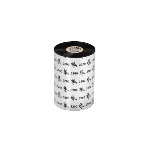 Wax/Resin Ribbon, 131mmx450m (5.16inx1476ft), 3200; High Performance, 25mm (1in) core, 6/box