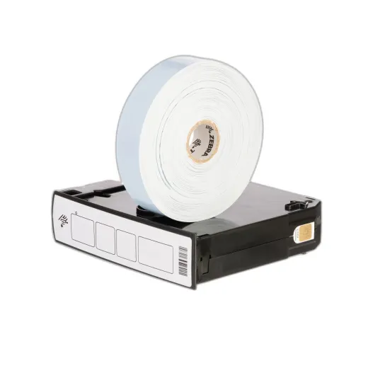 Wristband, Polypropylene, 1x10in (25.4x254mm); Direct thermal, Z-Band Fun, Adhesive closure, Cartridge, 350/roll, 6/box, Blue