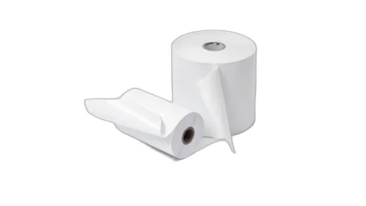 LABEL, PAPER, 50MMX100M; DIRECT THERMAL, ZEROLINER 4500D, PERMANENT ADHESIVE, 25MM CORE, 127MM OD 8/BOX