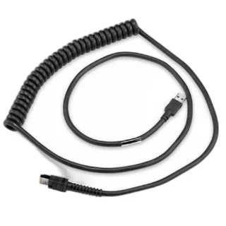 CBAUF6C09ZAR CABLE - SHIELDED USB: SERIES A, 9', COILED, BC1.2 (HIGH CURRENT), -30C