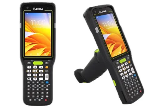 MC34, LAN, WIFI 6E, Gun, Bluetooth, NFC, 4.0 Display, Vibrator, Android GMS, SE58 Imager, 5MP FF + 13MP RF Camera, 6GB RAM / 128GB UFS, 47 Key, 7000mAh Standard Battery, Rest of World