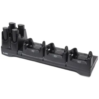 RFD40, 3 Device Slots/4 Toaster Slots, Communication Cradle with support for TC21/26. Requires Power Supply (PWR-BGA12V108W0WW), DC Line Cord (CBL-DC-382A1-01), and Country Specific Line Cord.