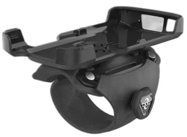 Rotatable arm mount for TC22 / TC27 devices including a carrier, comfort pad (SG-TC2L-CMPD-01), and medium / large wrist strap (SG-NGWT-WSTPLN-01). Note: This accessory is consumable and may require replacement during the device’s lifespan.