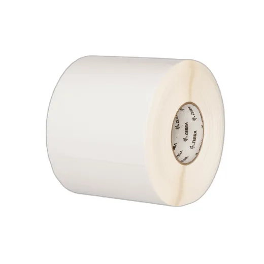 Label, Polyester, 0.9062x0.9062in (23x23mm); TT, Z-Xtreme 5000T White, Coated, Permanent Adhesive, 3in (76.2mm) core, 3200/roll, 1/box, Plain