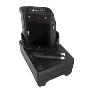 WT6300 Single Slot Charge/Usb Sharecradle, Allows To Charge 1 Wearable Terminal And 1 Spare Battery. Requires PWR-BGA12V50W0WW, DC cable CBL-DC-388A1-01 and 3-wire grounded country specific AC line cord, sold separately