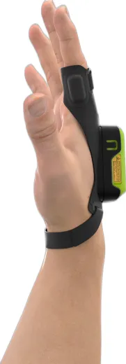 RS2100 Wearable Scanner, SE4770 2D Imager, Integrated Battery, Worldwide.  Hand Mount With Embedded Trigger Must Be Ordered Separately: SG-RS2X-HMTRA-01 (Right Hand) or SG-RS2X-HMTLA-01 (Left Hand).