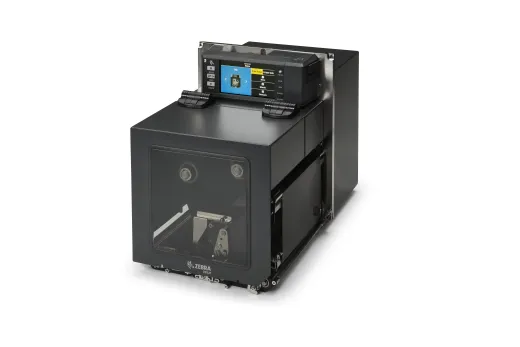 TT Printer ZE521; 6, 203 dpi, RH, US Cord, USB, Serial, Ethernet, Bluetooth 4.1, Dual USB Host, Color Touch, ZPL