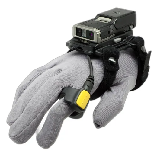 RS6100 Wearable Scanner, SE55, Extended Battery, Enterprise Hand Mount, -20°C to 50° Operation, Worldwide, Includes Mounting Frame and Trigger, Requires Purchase of Hand Wrap