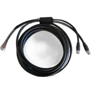 Y CABLE, POWER 5M, 12 PIN AND 8 PIN M12 TO FLYING LEADS, STANDARD FLEX, FS80/GTX COMPATIBLE