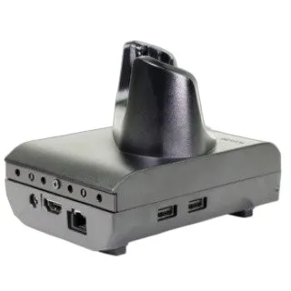 TC5X WORKSTATION DOCKING CRADLE WITH STD CUP WITH HDMI, ETHERNET AND MULTIPLE USB PORTS. POWER SUPPLY (I.E. PWR-BGA12V50W0WW) AND DC CABLE (I.E. CBL-DC-388A1-01) AND COUNTRY SPECIFIC AC LINE CORD ARE ALL SOLD SEPARATELY.