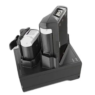 WT6000/RS6000 Two Slot Charge/USB Sharecradle, Allows To Charge 1 Wearable Terminal And 1 Ring Scanner. Requires PWR-BGA12V50W0WW, DC cable CBL-DC-388A1-01 and 3-wire grounded country specific AC line cord, sold separately