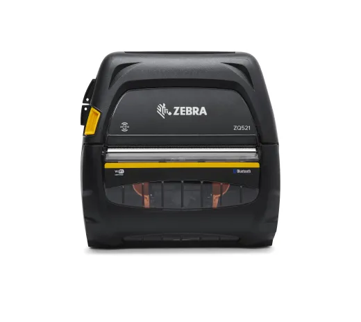 DT Printer ZQ521, media width 4.45/113mm; English/Latin fonts, RFID, 802.11ac/Bluetooth 4.X. ready, stnd battery, Latin American Certs