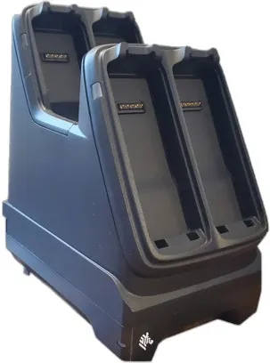 MC22/MC27 4-Slot Battery Charger, Charges Four Spare Batteries (Supports both Standard and Extended Capacity Batteries)