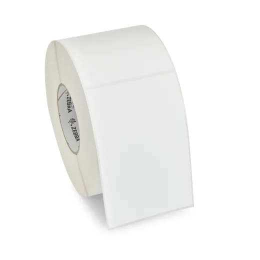 10038999 - Label, Paper, 3x1in (76.2x25.4mm); TT, Z-Perform 1500T, Coated, Permanent Adhesive, 3in (76.2mm) core, RFID, Plain