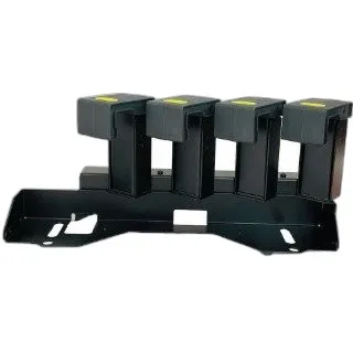 Cradle Locking Solution - Mechanical locking mechanism for TC5  4 slot charging cradles with battery toaster. Can be retro-fitted to existing 4 slot charging cradles for TC5 . Incls Client Software.