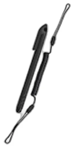 Set of three styluses (SG-TC7X-STYLUS1-03) and three coiled tethers (KT-TC7X-TETHR1-03). Note: This accessory is consumable and may require replacement during the device’s lifespan.