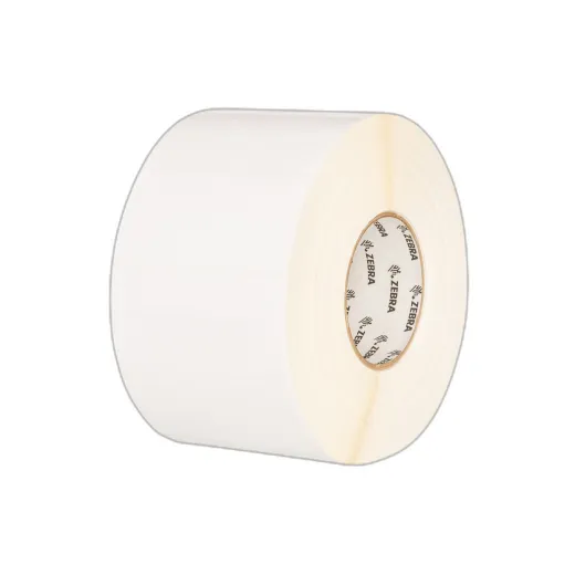 Label, Paper, 1.5x1in (38.1x25.4mm); DT, Z-Select 4000D, High Performance Coated, All-Temp Adhesive, 3in (76.2mm) core, 5120/roll, 14/box, Plain