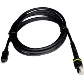 Cable - Shielded USB: Series C Connector, 7ft. (2m), Straight, BC 1.2 (High Current), IP67 Sealed with 3600 Series