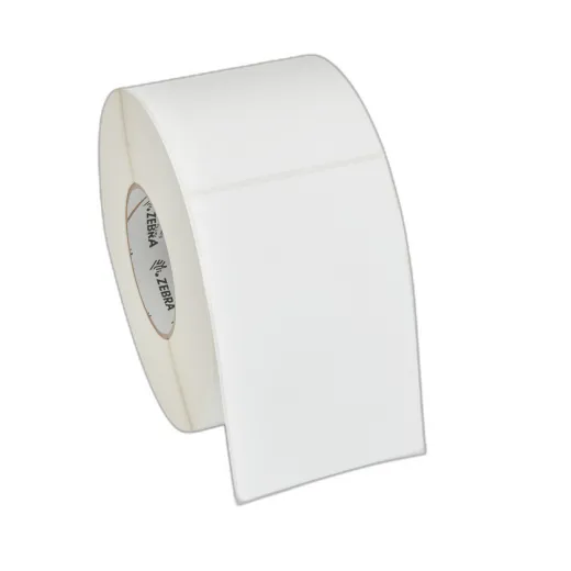 Label, Paper, 3x1in (76.2x25.4mm); TT, Z-Perform 1500T, Coated, Permanent Adhesive, 3in (76.2mm) core, RFID, Plain