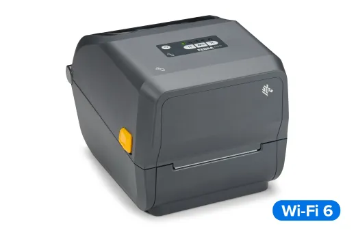 Thermal Transfer Printer (74/300M) ZD421; 300 dpi, USB, USB Host, Modular Connectivity Slot, 802.11ax, BT5.3, USA/Canada, US Cord, Swiss Font, EZPL