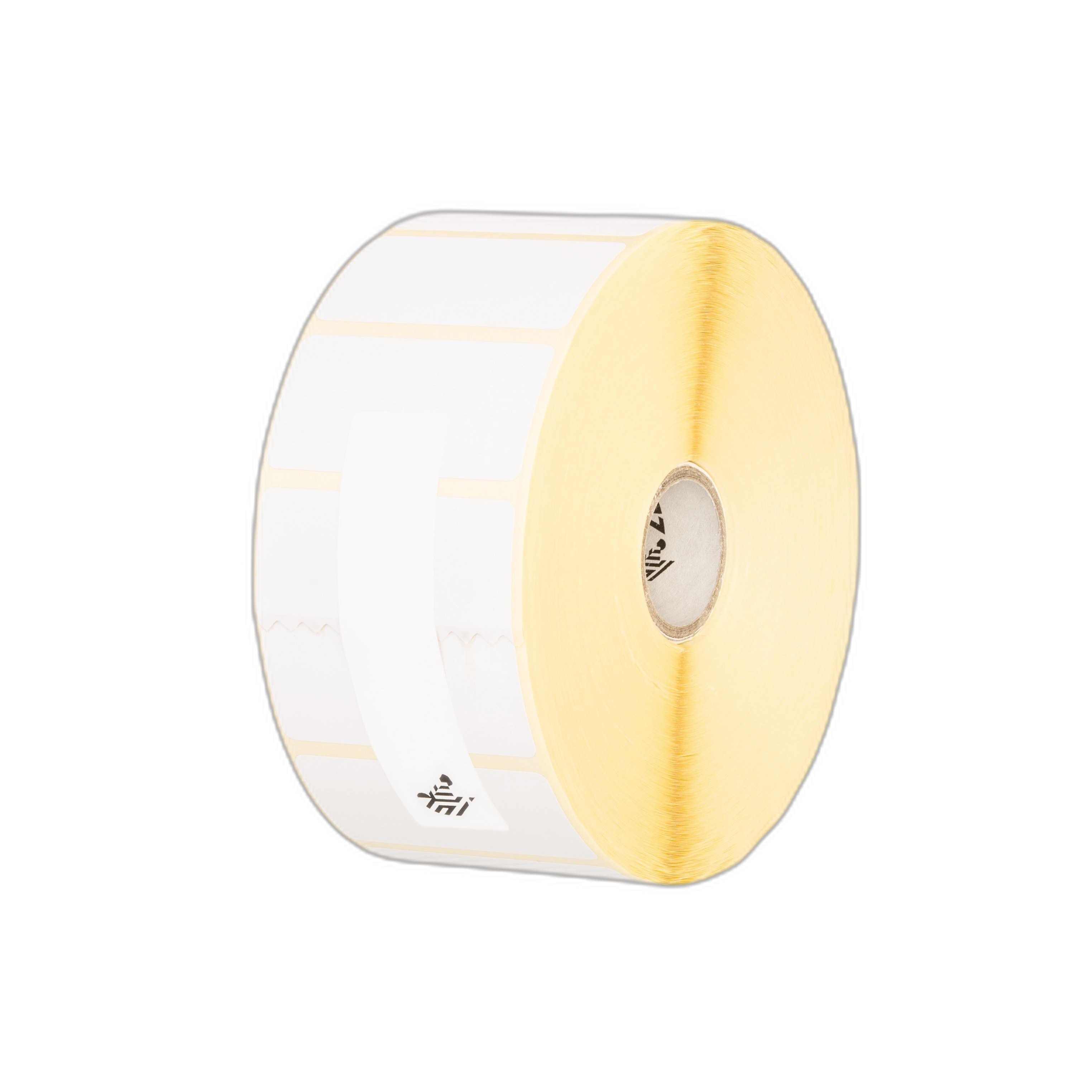 Label, Paper, 2.5x1.25in (63.5x31.8mm); TT, Z-Perform 2000T, Value Coated, Permanent Adhesive, 3in (76.2mm) core, 4/roll, 2000/box, Plain