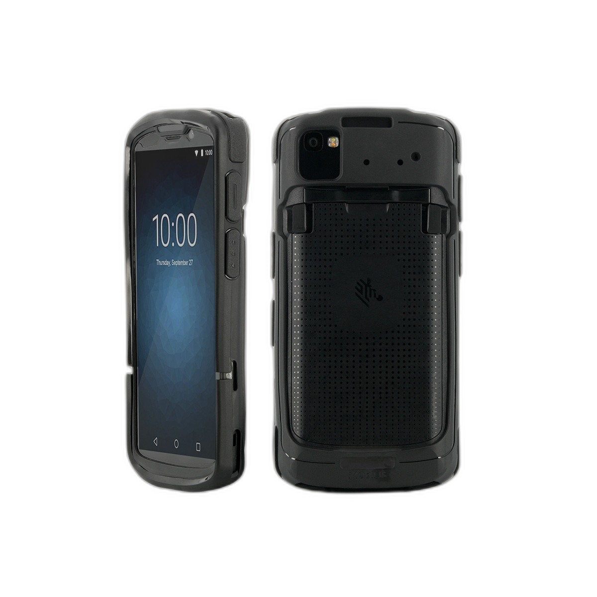 Mobilis ProTech Rugged boot for TC53 / TC58. Note: Products sold that do not bear the Zebra brand name are serviced and supported exclusively by their manufacturers in accordance with terms and conditions packaged with the products. Zebra’s Limited Warranty does not apply to products that are not Zebra branded, even if packaged or sold with Zebra products. Please contact the manufacturer directly for technical support and customer service.