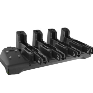 ET4X Four Slot Charge Only Cradle for 8 ET40, ET45 (Accommodates 8in tablet,  Exoskeleton, Payment Terminals, Expansion Backs) (Power Supply and country specific cables sold separately)