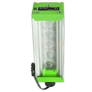 LGHT-B100RD-0000 - LED Bar Light, 100MM, Red-625 Wavelength, 5-Pin Male M12 Connector, Semi-Diffused, Includes Transparent and Opaque Diffusers