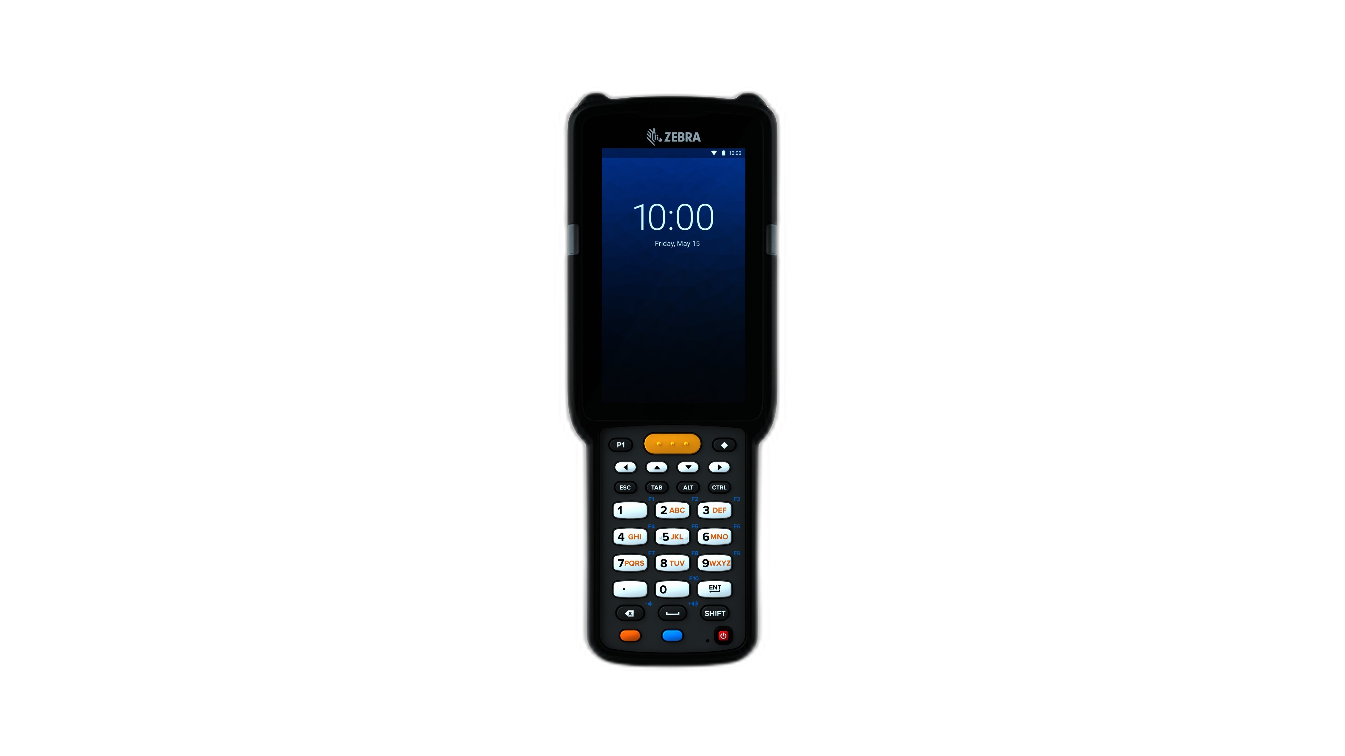 Brick Straight Shooter, 802.11 a/b/g/n/ac, Bluetooth, 1D SE965, Camera, 4.0 display, 29 Key, Extended Capacity Battery, Android GMS, 4GB RAM/32GB ROM, Sensors, NFC, Rest of World