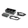 3 slot battery charger; ZQ600, QLn and ZQ500 Series; Includes power supply and Argentina power cord