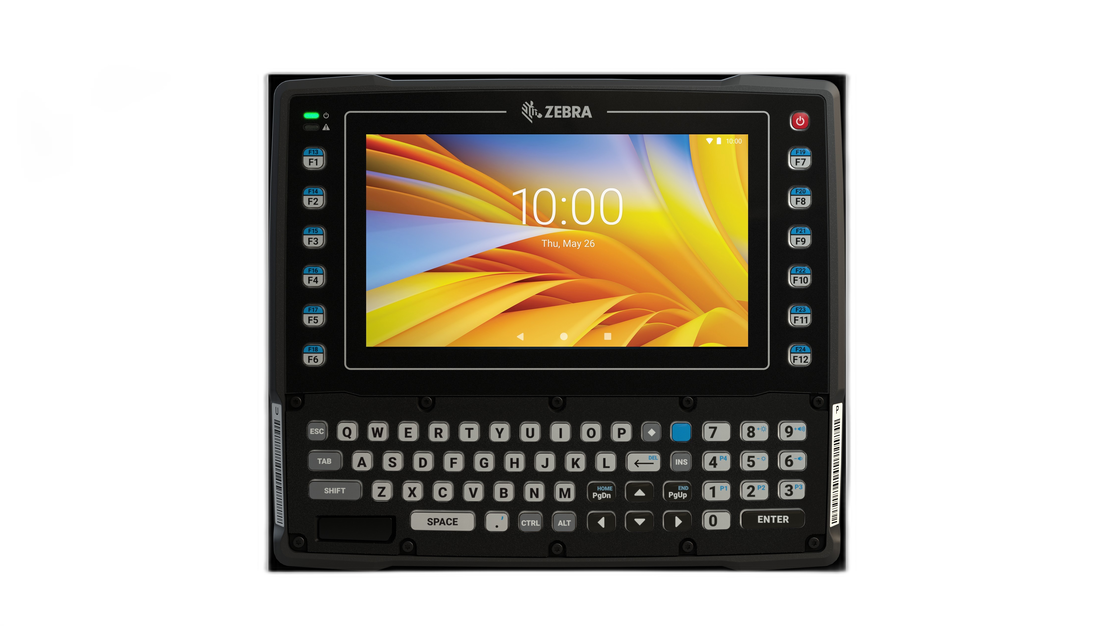 8 (1280 x 720), QWERTY, Standard (-30 - +50 C),  Outdoor Readable Display, Capacitive Touch Screen, QC SD660 CPU, 4 GB RAM, 32 GB MMC (pSLC), Android GMS, Ivanti Velocity, Basic IO (2 USB, 2 RS232, Speaker/Mic), NA Version (US, CA, PR)