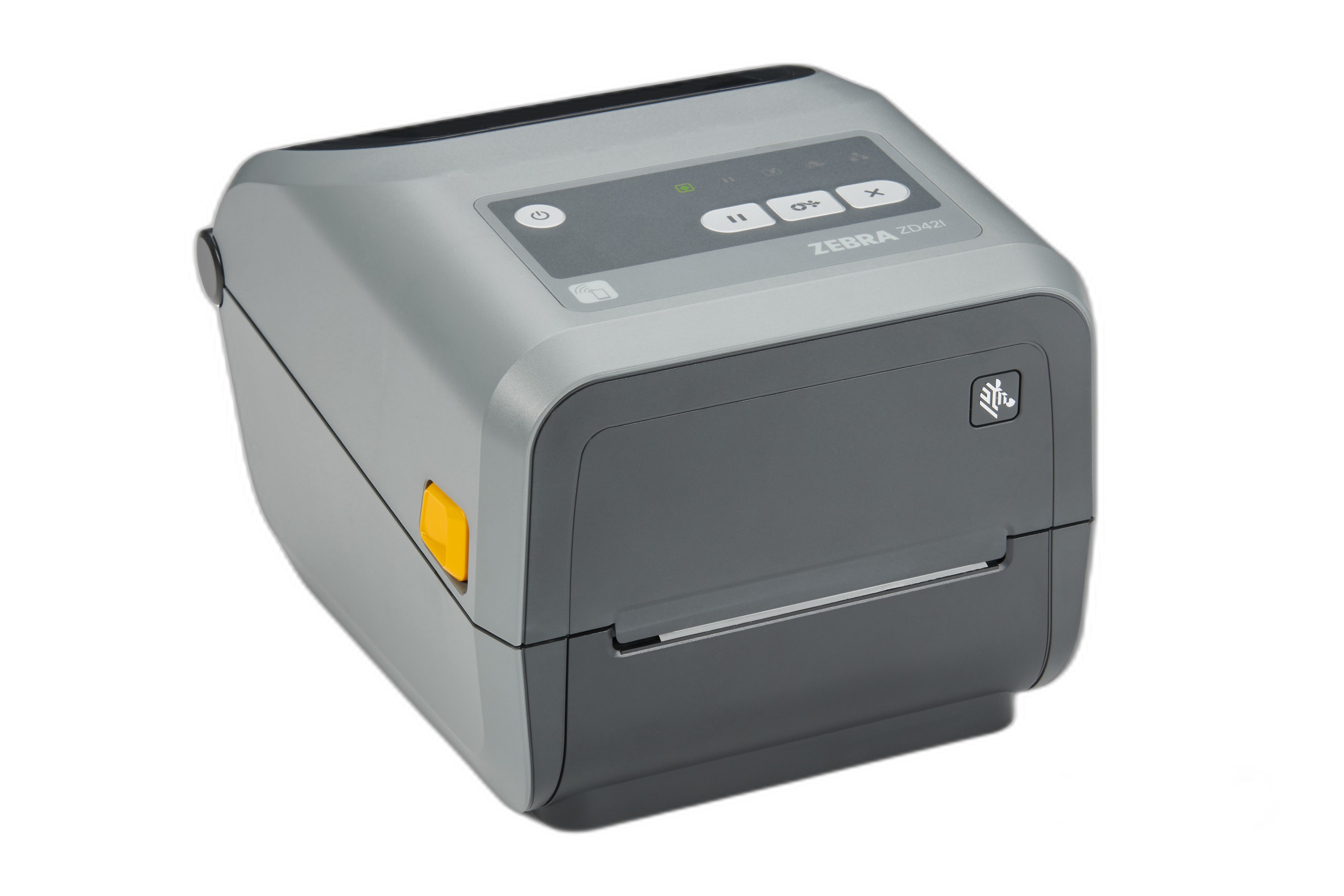 Thermal Transfer Cartridge Printer ZD421; 203 dpi, USB, USB Host, Modular Connectivity Slot, 802.11ax, BT5.3, USA/Canada, US Cord, Swiss Font, EZPL