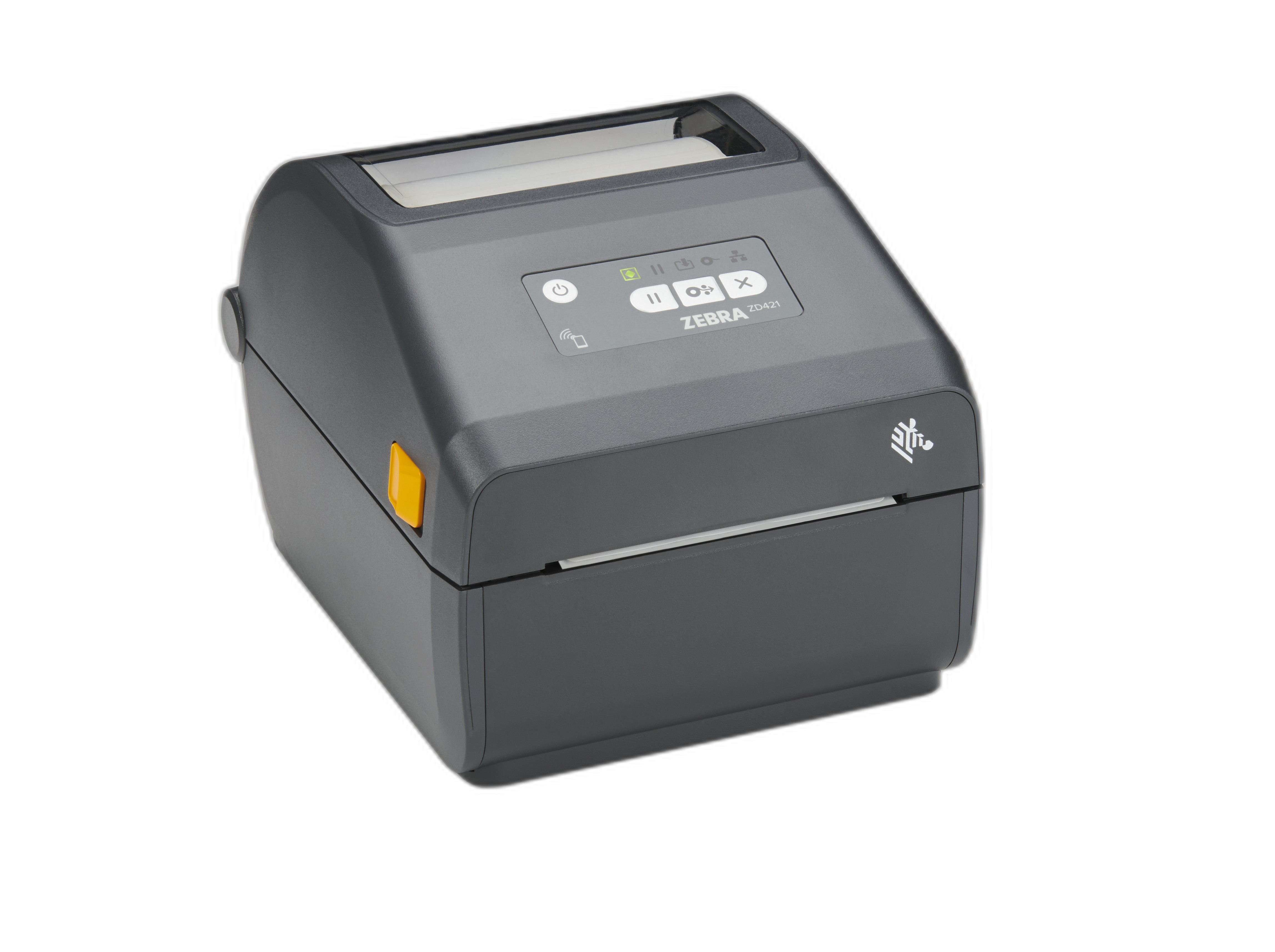 ZD4A043-D01M00EZ - Direct Thermal Printer ZD421; 300 dpi, USB, USB Host, Modular Connectivity Slot, BTLE5, US Cord, Swiss Font, EZPL