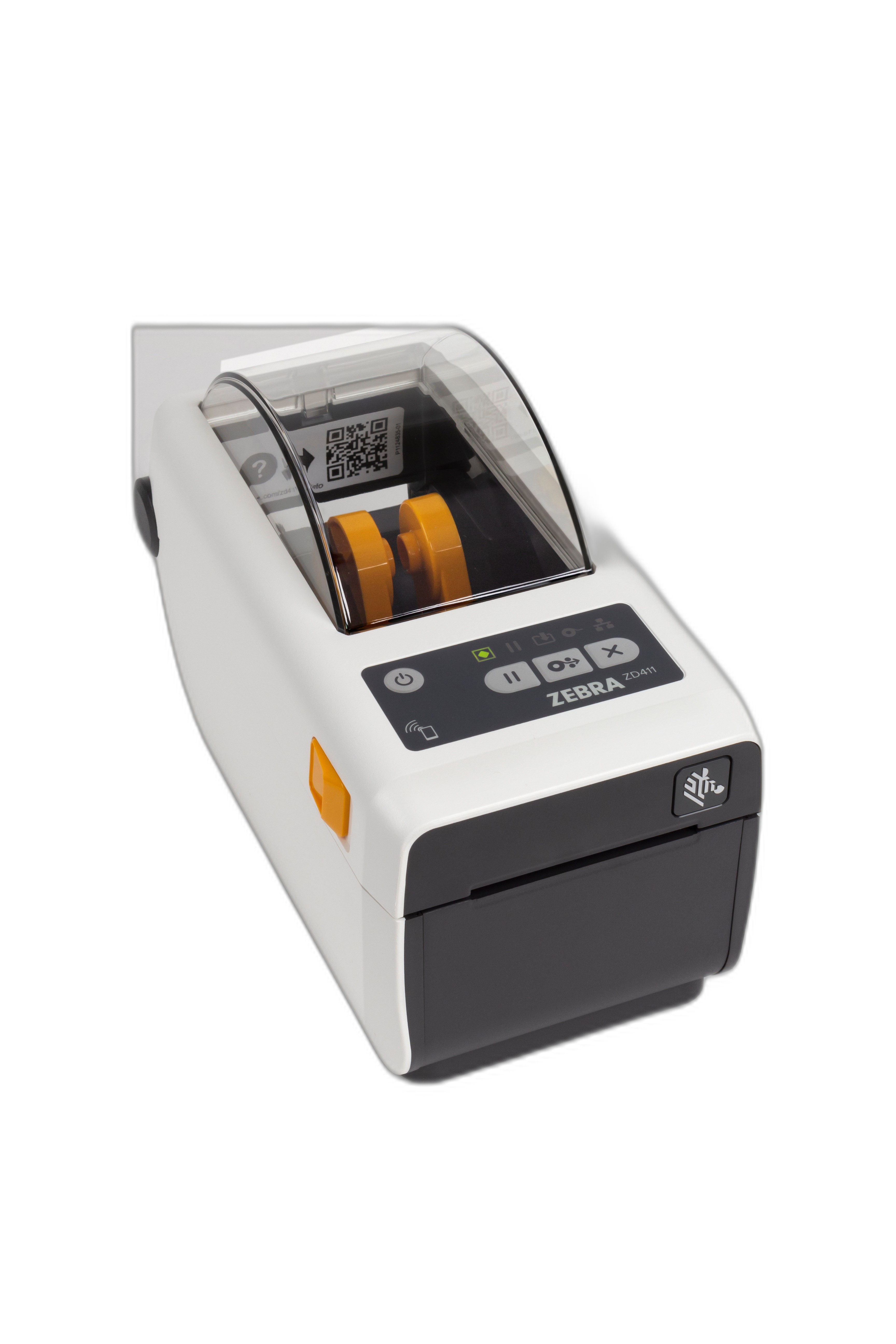 Direct Thermal Printer ZD411, Healthcare; 203 dpi, USB, USB Host, Ethernet, BTLE5, US Cord, Swiss Font, EZPL